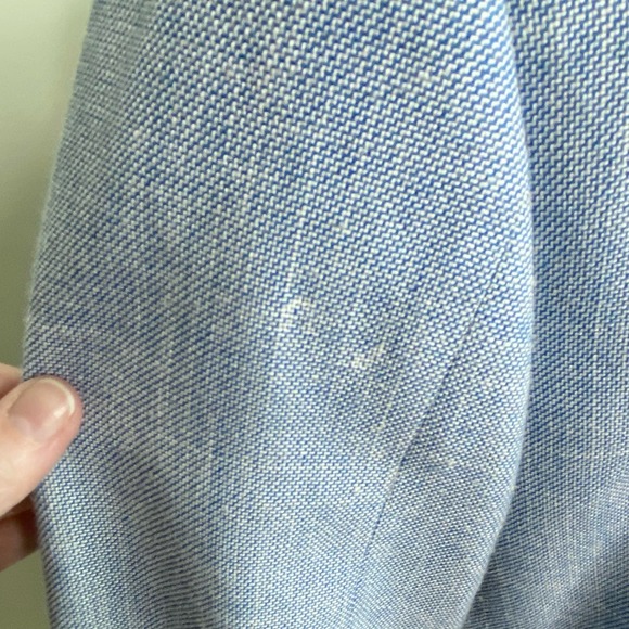 NWT Pendleton blue wool silk blend blazer 8 - Picture 9 of 14